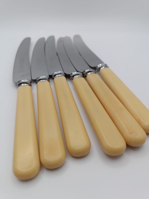 Coltelli Vintage Sheffield Manico Finto Osso - immagine 2