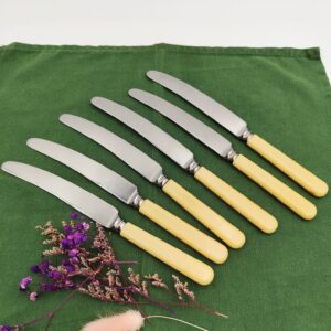 Coltelli Vintage Sheffield Manico Finto Osso