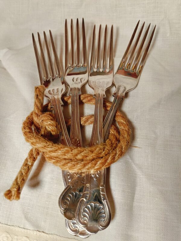 Set di Forchette da Tavola Vintage Sheffield e Park Hotel