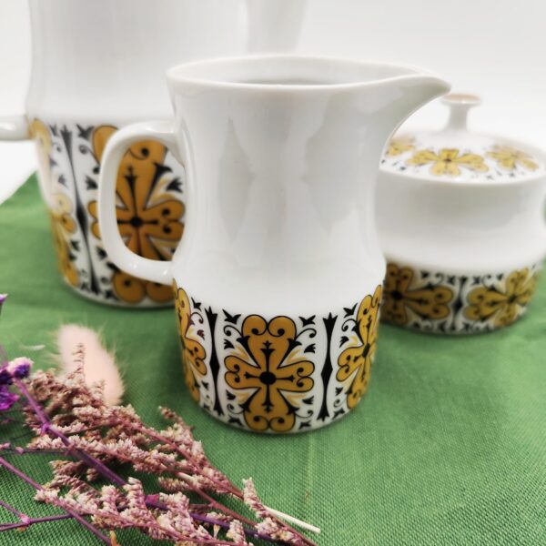 Servizio da caffè vintage porcellana fine Bohemia Cecoslovacchia - immagine 15