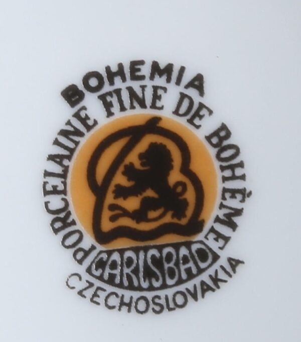 Servizio da Caffè Vintage Porcellana Fine Bohemia Carlsbad - immagine 19