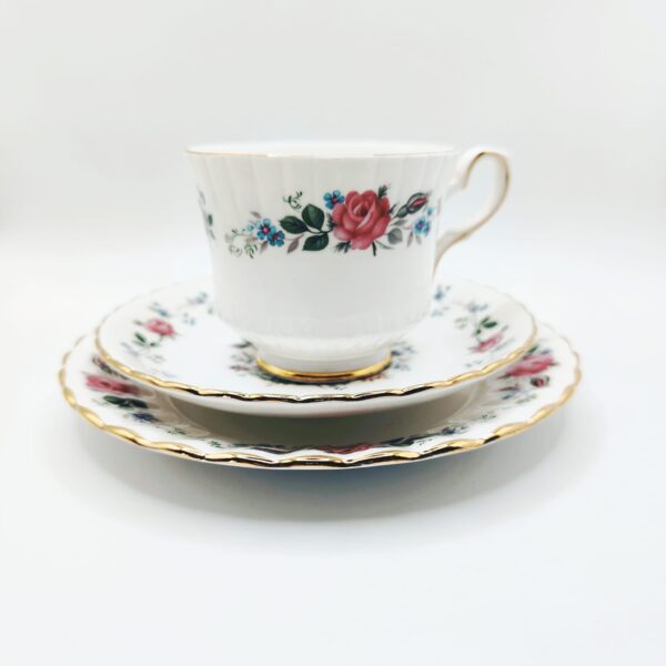 Trio Tazza Vintage Royal Stafford Porcellana Inglese - immagine 3