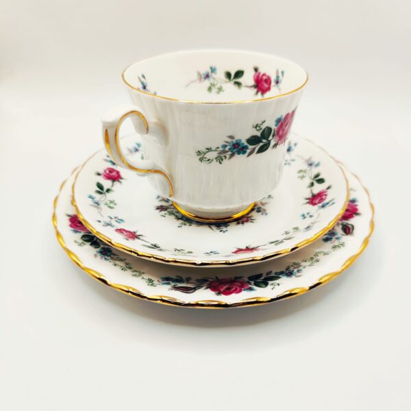 Trio Tazza Vintage Royal Stafford Porcellana Inglese - immagine 4