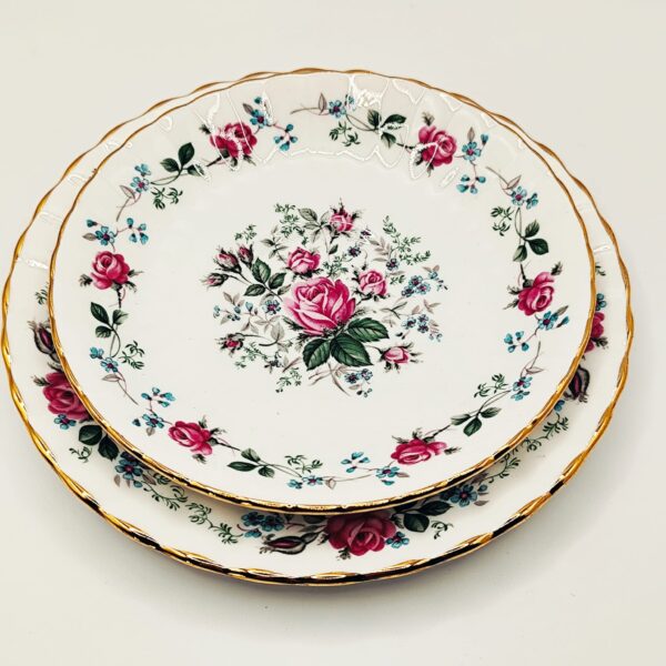 Trio Tazza Vintage Royal Stafford Porcellana Inglese - immagine 10