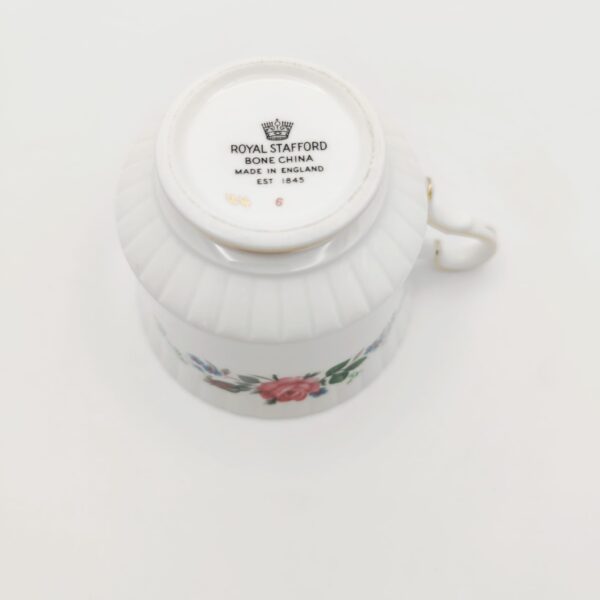 Trio Tazza Vintage Royal Stafford Porcellana Inglese - immagine 13