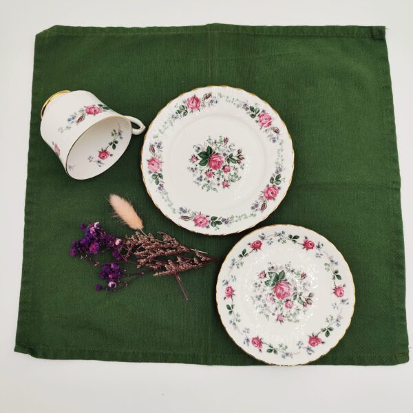 Trio Tazza Vintage Royal Stafford Porcellana Inglese - immagine 6