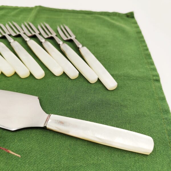 Set Posate Dolce Vintage Anni 60 - immagine 2