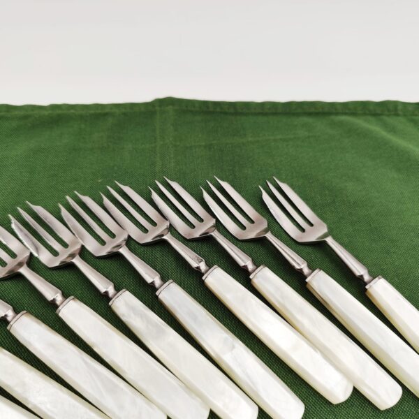 Set Posate Dolce Vintage Anni 60 - immagine 4