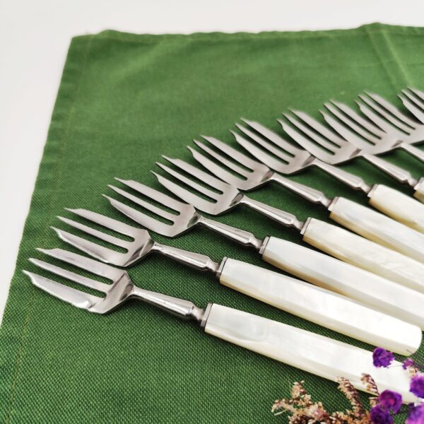 Set Posate Dolce Vintage Anni 60 - immagine 5