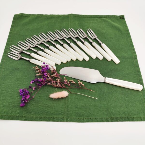Set Posate Dolce Vintage Anni 60