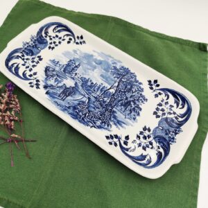 Piatto Portata Vintage Grindley Staffordshire-Eleganza Inglese