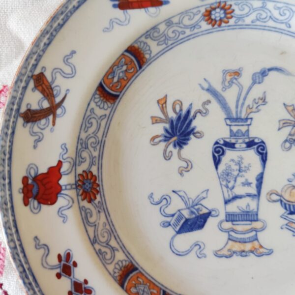 Piatti Antichi Minton Woodseat-Oggetti da Collezione in Porcellana - immagine 12