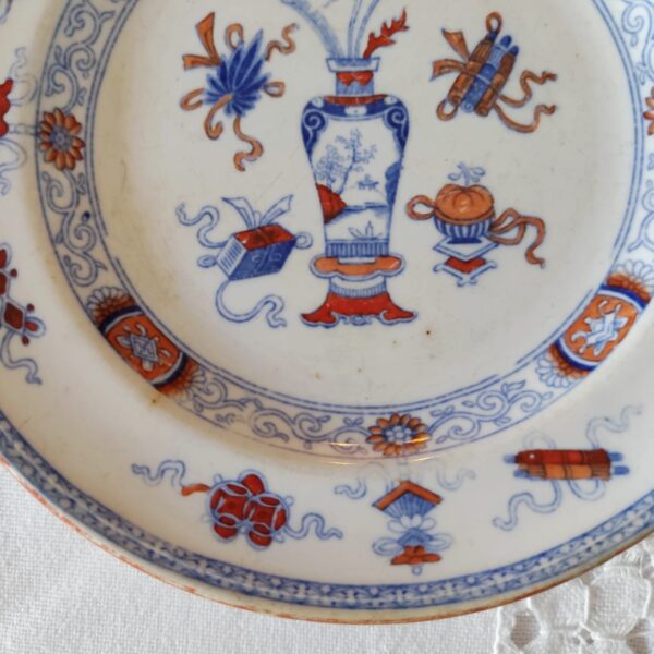 Piatti Antichi Minton Woodseat-Oggetti da Collezione in Porcellana - immagine 10
