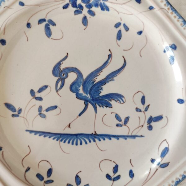 Set Piatti Antichi Moustiers-Maiolica Francese da Collezione - immagine 7