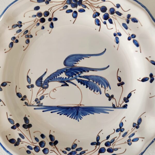Set Piatti Antichi Moustiers-Maiolica Francese da Collezione - immagine 6