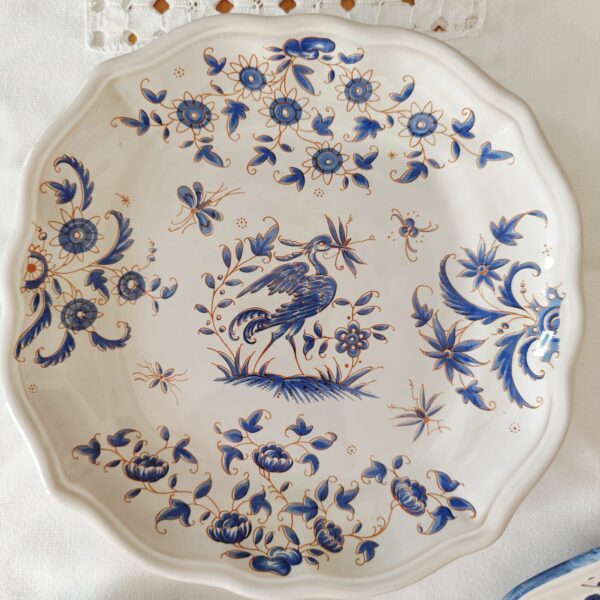 Set Piatti Antichi Moustiers-Maiolica Francese da Collezione - immagine 3