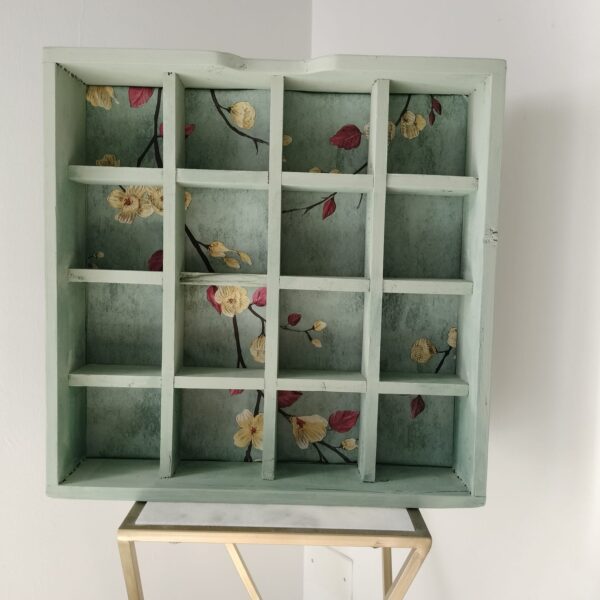 Scaffale in Legno con Nicchie Shabby Chic-Arredo Casa Vintage - immagine 6