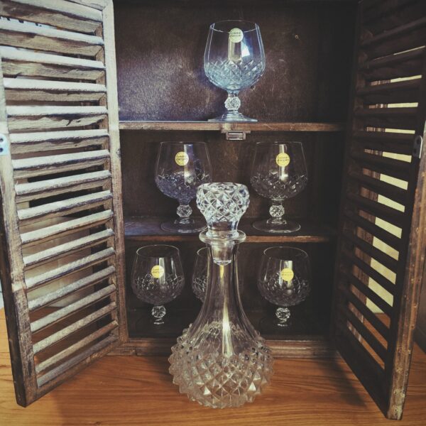 Decanter e Bicchieri Cristal D'Arques-Perfetto per Vino/Liquori - immagine 9