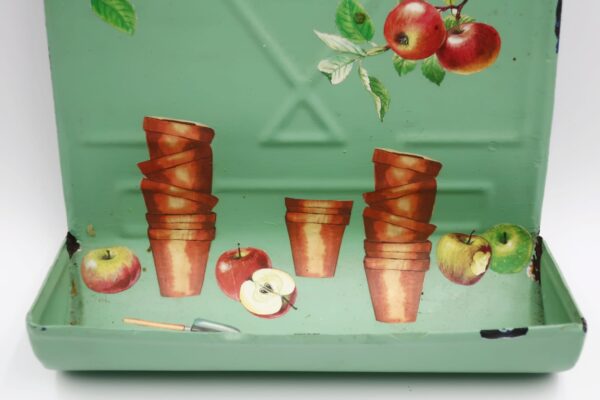 Portamestoli Smaltato Vintage da Parete-Decorazione Retrò - immagine 5